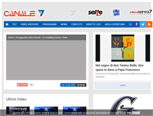 Tablet Screenshot of canale7.tv